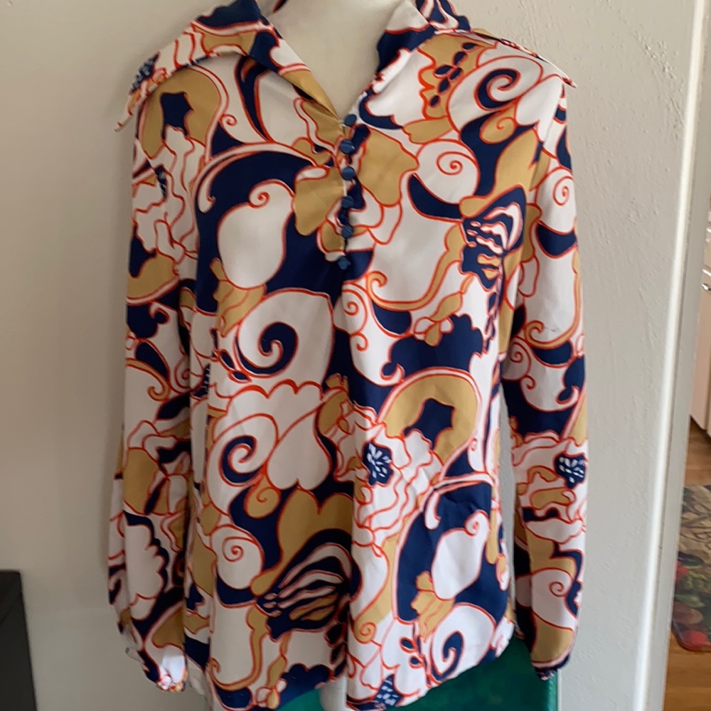 70’s Vintage Glenbrooke Geo Pattern